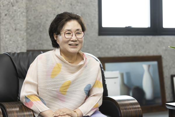 이은자 대표이사 ⓒ송은지 사진
